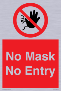 No Mask No Entry